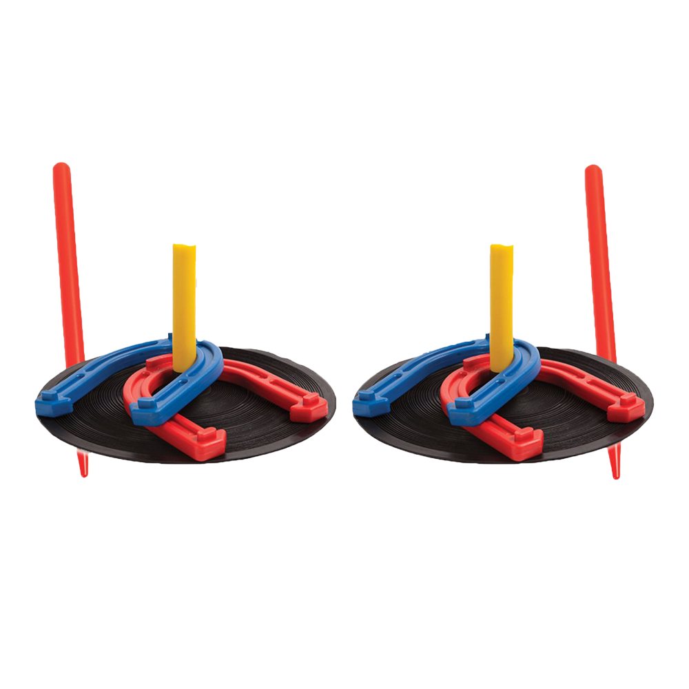 Complete Set of Scaup Rubber Horseshoe Game