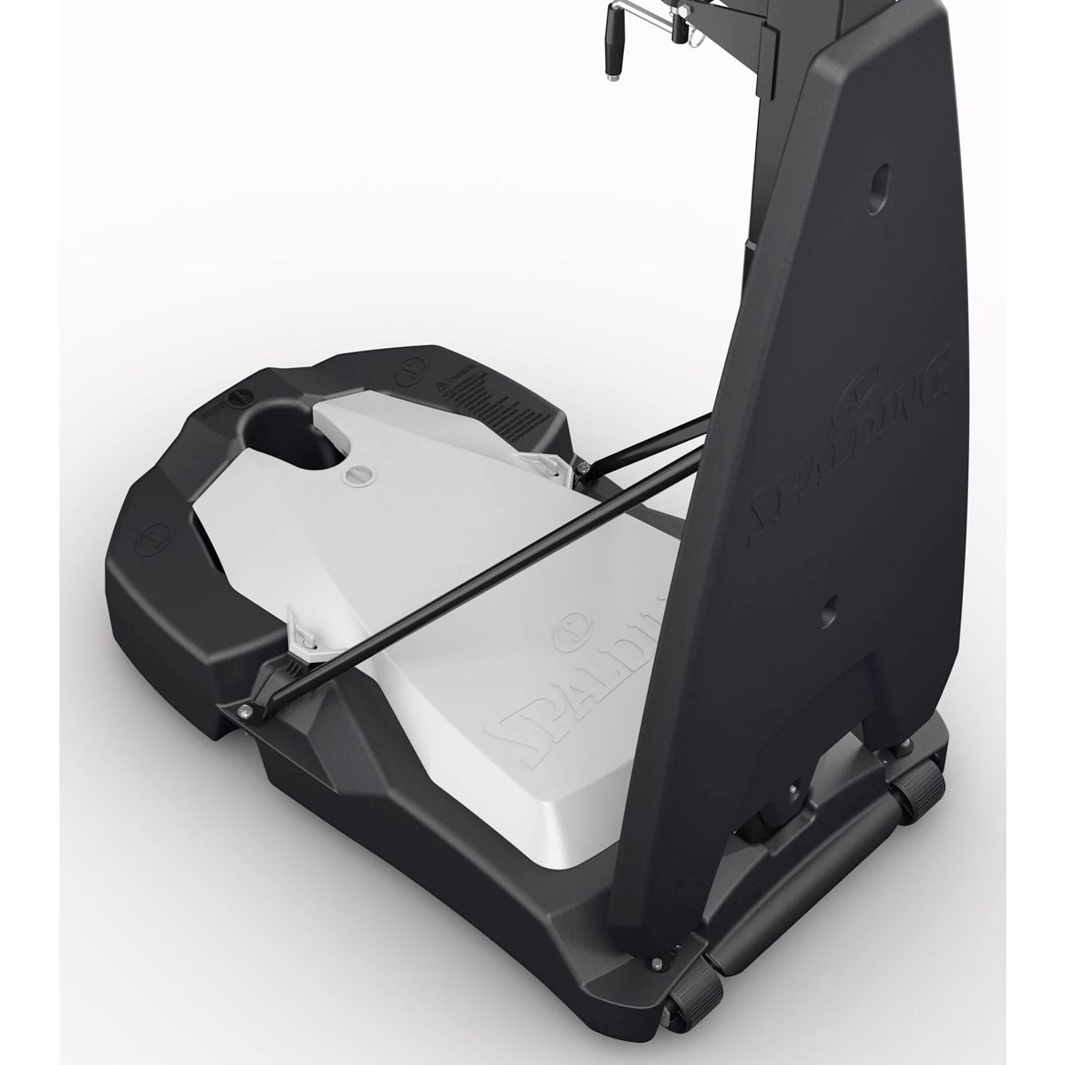 Portable basketball hoop, glass backboard