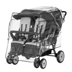 Gaggle Rain Cover for Quad Compass Stroller