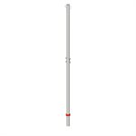 Double Zinc-Covered Steel Badminton Post, 1,9" (5 cm)