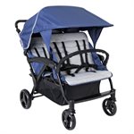 Gaggle Odyssey 4 Seat Quad Stroller