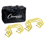 6 Adjustable Hurdles, 9"-12"