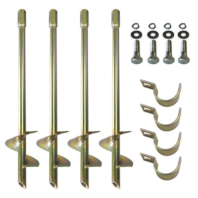 4 ancrages de but de soccer sans clé d'installation 4 ancrages de but de soccer sans clé d'installation