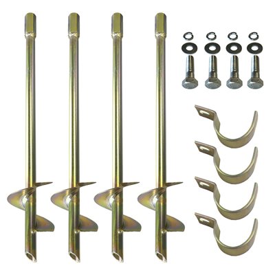 4 Soccer Goal Anchors without Installation Key 4 Soccer Goal Anchors without Installation Key