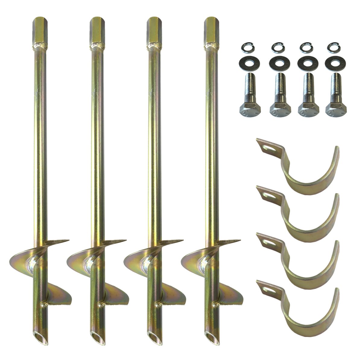 Anchoring System for SCOREMASTER Soccer Goal, installation tool not