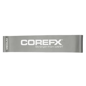 Elastic band, medium, gray 10"x2"