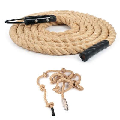 Climbing Rope with Knots, 8.6'