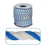 Corde bleue et blanche 