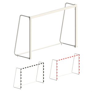 Pair of Folding Aluminum Handball Goals