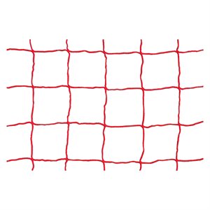 Pair of Red Kwik Goal® Nets for Senior Soccer Goal, 3 mm, 8' x 24' x 3' x 8'