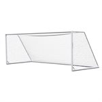 Pair of Kwik Goal® «Fusion Max» Senior Soccer Goals, Round Posts, 8' x 24' x 3'6" x 9'