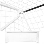 Pair of Kwik Goal® «European Club» Deluxe Senior Soccer Goals, Round Posts, 8' x 24' x 3' x 8.5'