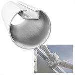 Pair of Kwik Goal® «European Club» Deluxe Senior Soccer Goals, Round Posts, 8' x 24' x 3' x 8.5'