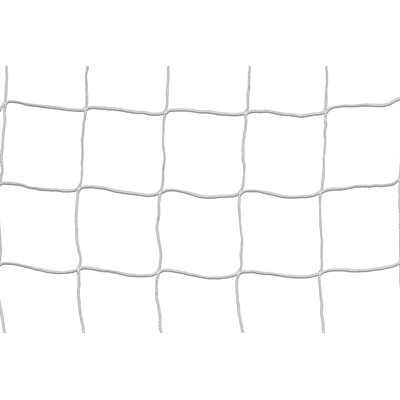 Pair of Kwik Goal® White Nets for Junior Soccer Goals, 2.4 mm, 6.5' x 18.5' x 6.5'