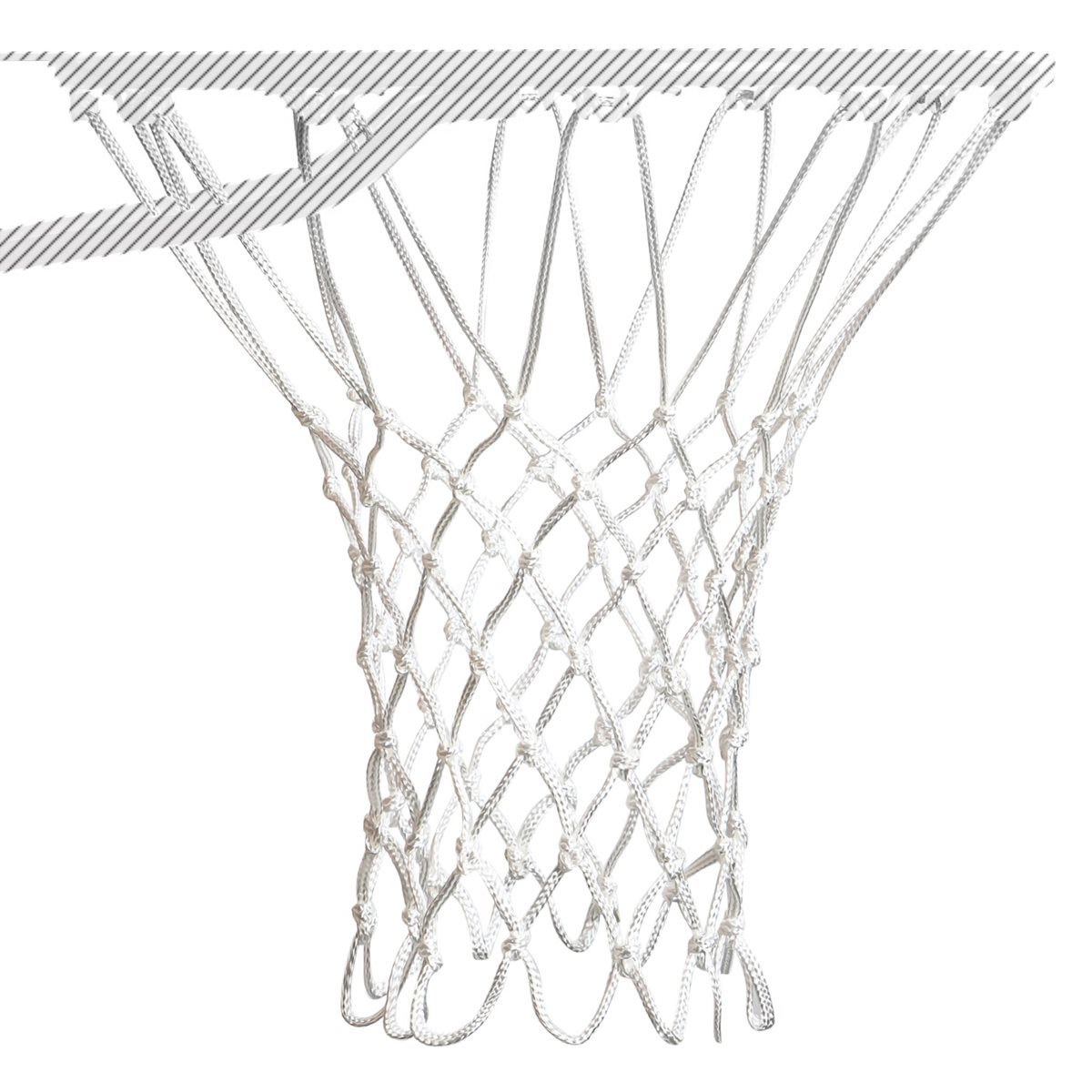 Nylon basketball net tricolor