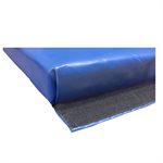Matelas repliable, haute densité, 4'x4'x2", 4 velcros