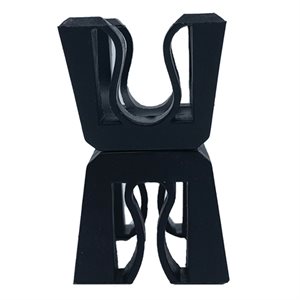 Set of 4 Flat and Tubular Hoop (Or Pole) Clips