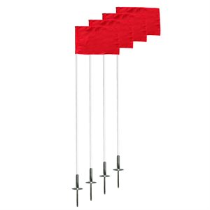 Set of 4 Lexan Flexible Corner Posts