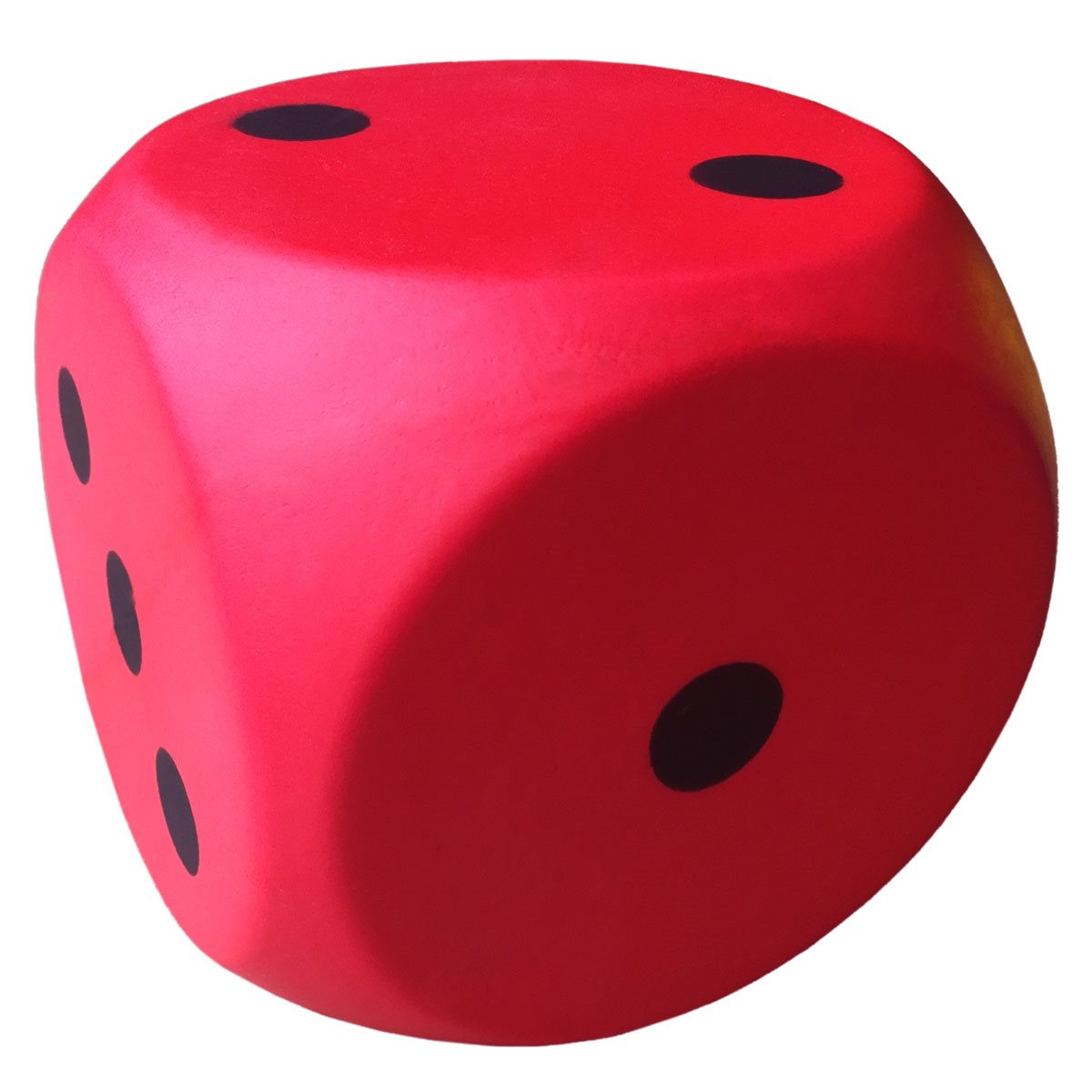 PVC covered foam dice, 6"