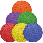 Set of 6 «Easy Grip» Textured Soft Vinyl Balls, 8" (20 cm)
