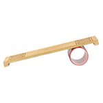 Deluxe Wood Balance Board with Tube for Rolla Bolla, 25 x 10" (65 x 25 cm)