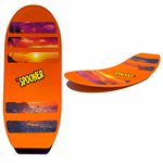 The Spooner® «Pro» Surf-Shaped Deluxe Balance Board, 25.5 x 11" (65 x 29 cm)