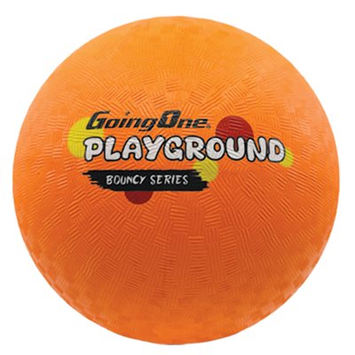 Orange Durable Rubber Play Ball