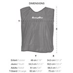 Going One® Yellow Mesh Pinnie