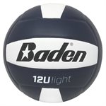 Baden 12U Lightweight Volleyball, Navy / White