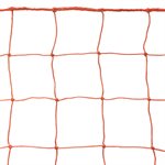 Pair of Orange Nets for Mini-Soccer Goals, 3 mm, 7' x 12' x 2' x 4'
