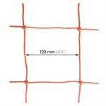 Pair of Orange Nets for Mini-Soccer Goals, 3 mm, 7' x 12' x 2' x 4'