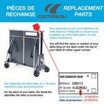 Table de tennis de table intérieur Cornilleau Sport 300