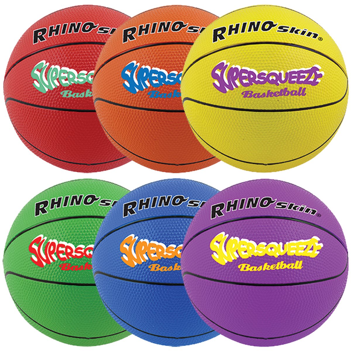 Rhino Skin Super Squeeze Foam Basketball Set