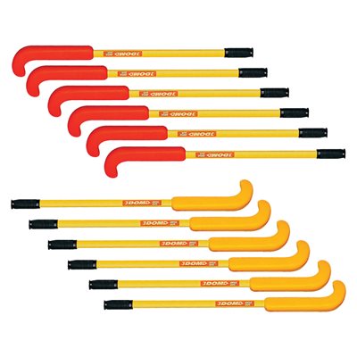 12 bâtons de hockey sur gazon Supersafe 36"