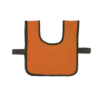 Polyester Pinnie, ages 2 to 5, orange