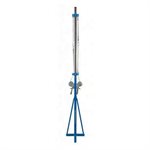Poteau de centre de volleyball en acier, 6 cm (2,37")