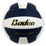 Ballon de volleyball, marine / blanc