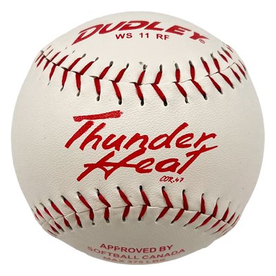 Balle de balle-molle Dudley Thunder Heat, 28 cm (11") Balle de balle-molle Dudley Thunder Heat, 28 cm (11")